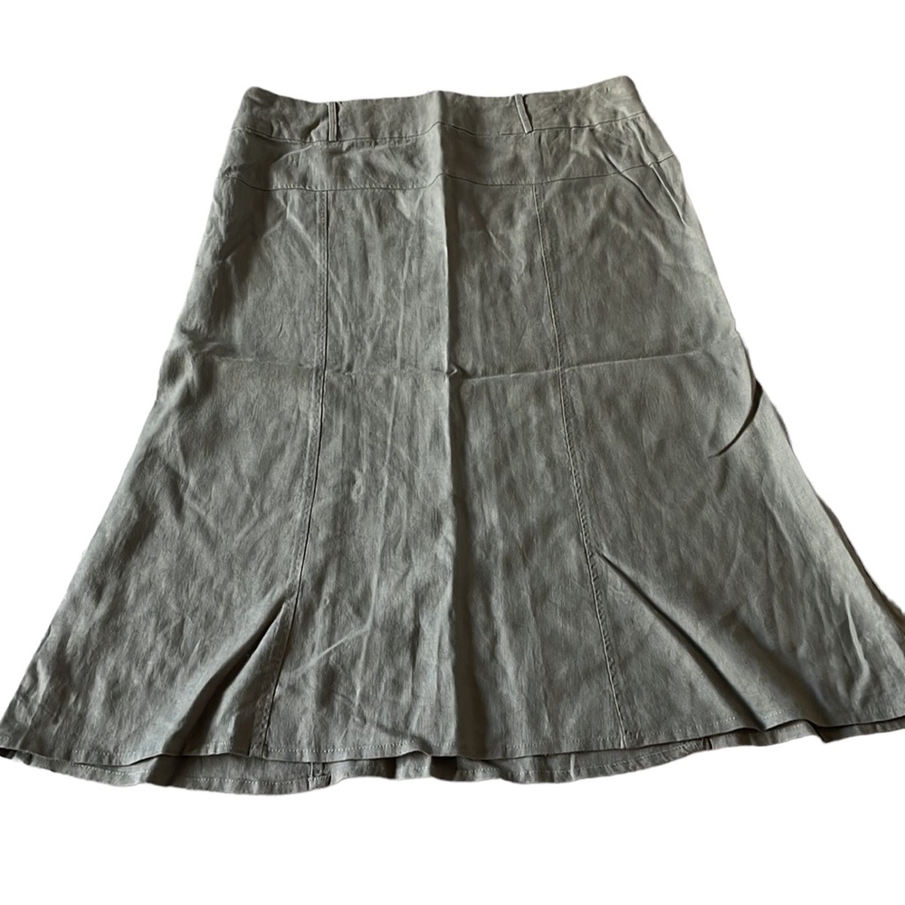 For Cynthia Moss Green Skirt PXL